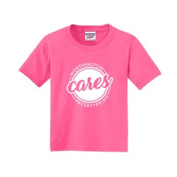 Youth Fan Favorite T-shirt - Neon Pink