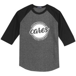 Unisex Raglan Baseball T-shirt - Black